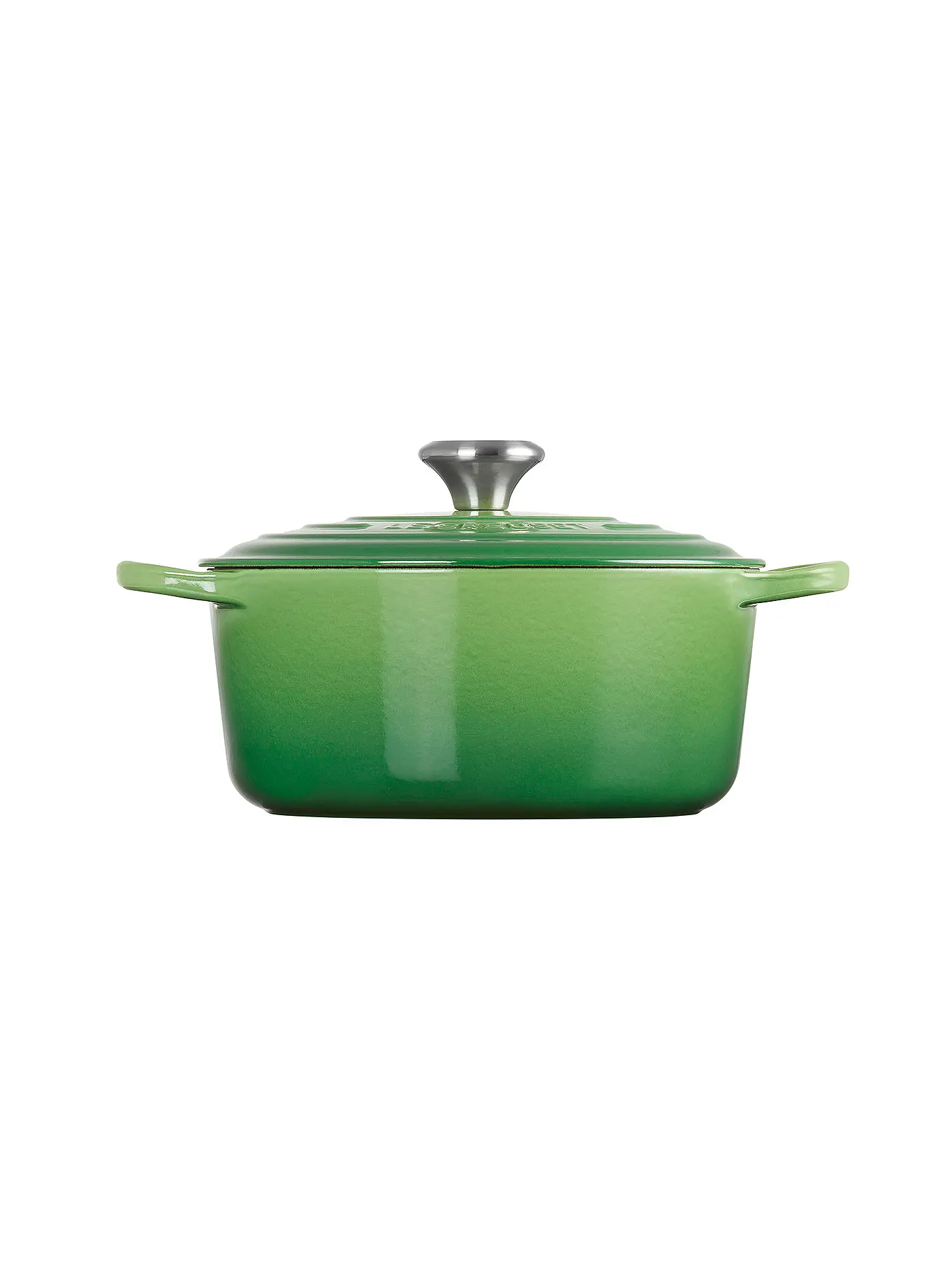LE CREUSET | Bräter rund Signature 24cm/4,2l Bamboo Green | 